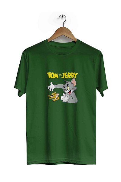 herotasarım Μπλουζάκι με κοντομάνικο Tom and Jerry - Bll4501
