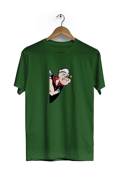 herotasarım Μπλουζάκι Popeye Basic με κοντό μανίκι - bll4385