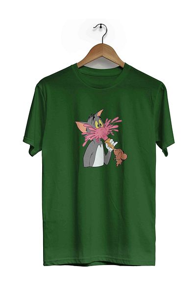 herotasarım Μπλουζάκι με κοντομάνικο Tom and Jerry BLL4505