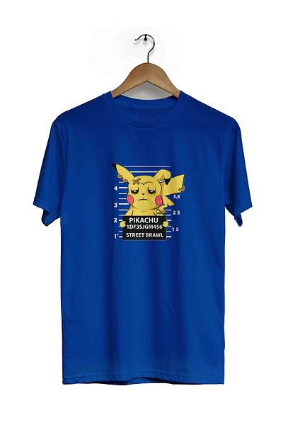 herotasarım Μπλουζάκι με κοντομάνικο Pikachu - bll4749
