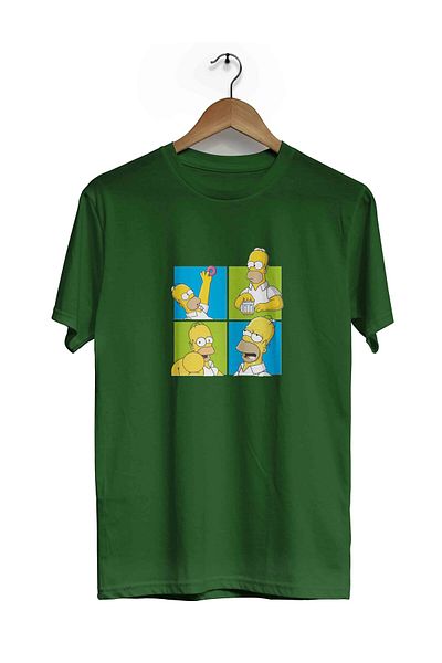 herotasarım Κοντομάνικο μπλουζάκι Simpson - Bll4556