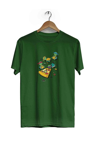 herotasarım Μπλουζάκι Ninja Turtle με κοντό μανίκι - BLL4479