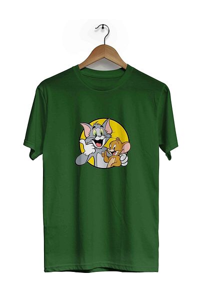 herotasarım Μπλουζάκι με κοντομάνικο Tom and Jerry - bll4542