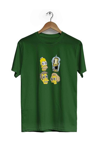 herotasarım Κοντομάνικο μπλουζάκι Simpson - Bll4472