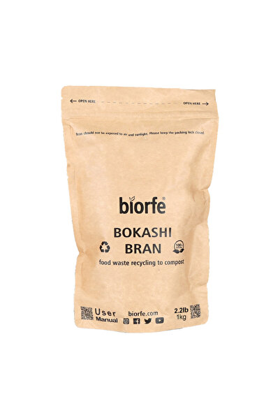Biorfe Bokashi Kompost Başlatıcı Kepeği 1 Kg