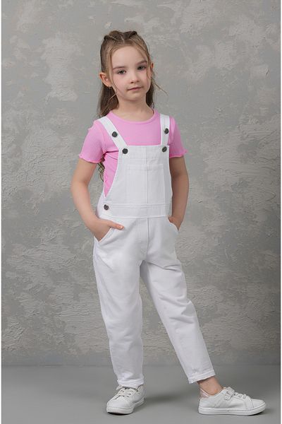 DMB BOYS & GIRLS ÇAREN KİDS -UNİSEX CHILDREN'S JUMPSUIT- 100% Cotton Gabardine Salopet (Body Not Included)
