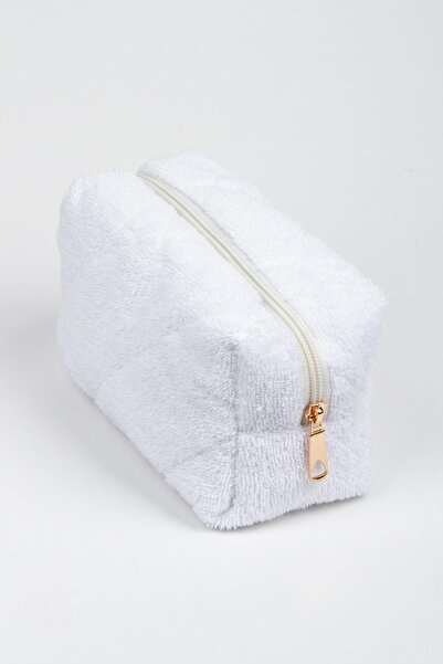 BAHELS White Towel Super Size Makeup Bag