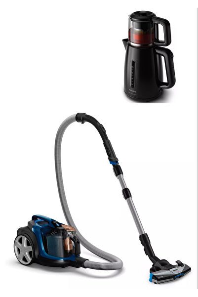 Philips Çaydanlık Hediyeli Max Torbasız Süpürge