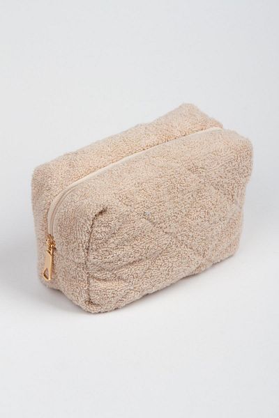BAHELS Beige Makeup Bag - Super Size, Modern Design, Towel826334