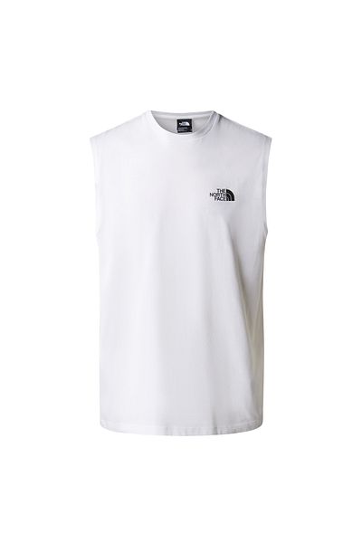 THE NORTH FACE M Simple Dome Tank Men's White Undershirt Nf0a87r3fn41