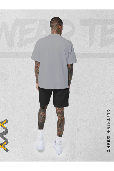 WEARTEX Yeni Sezon 2'li Dead and Alive Baskılı  Şort T-shirt Takım