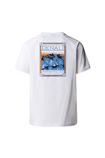 THE NORTH FACE Ανδρικό λευκό μπλουζάκι M S/s North Faces Tee Nf0a87nufn41