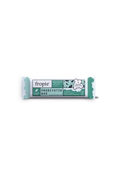 FROPİE بروبيوتيك فروت بار - 12 قطعة جوز برازيلي وشيا 35 جم
