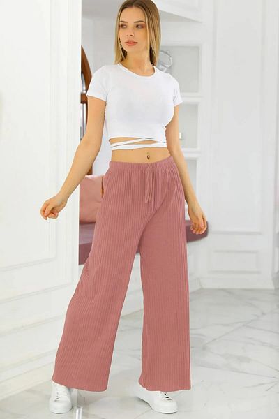 Sashaa Collection Pantaloni și pantaloni de trening confortabili, roz, pentru femei