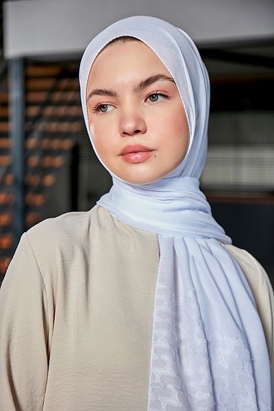 Scarf Jacquard Cotton Shawl