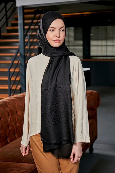 Scarf Βαμβακερό σάλι ζακάρ
