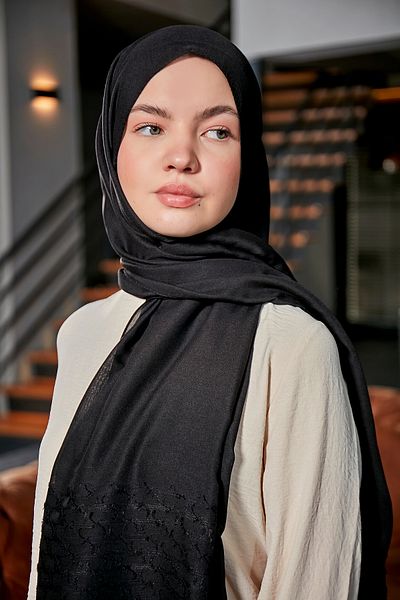 Scarf Βαμβακερό σάλι ζακάρ