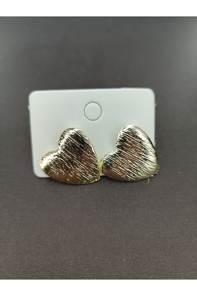 Candy Patterned Heart Earrings