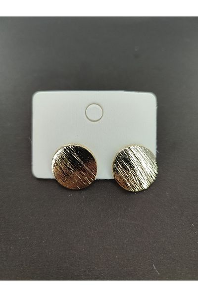 Candy Patterned Round Earrings