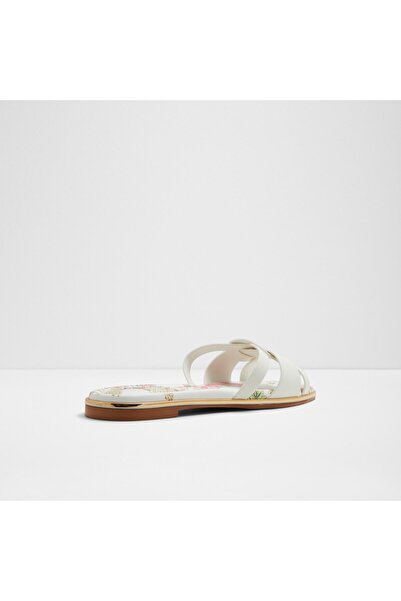 Aldo صنادل مفتوحة من الأمام والكعب - كعب مسطح