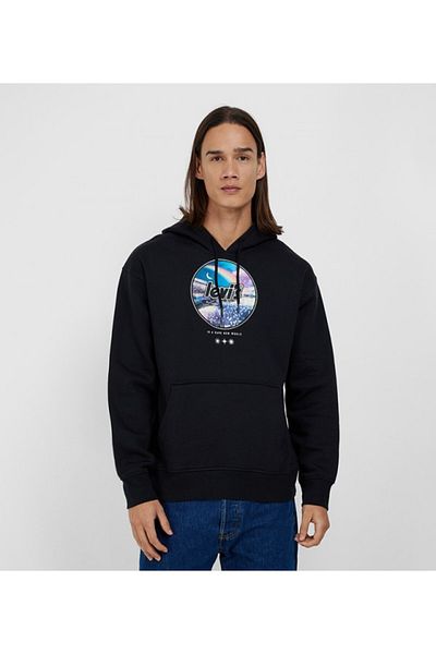 Levi's LE SWEATSHIRT HOODIE Men's Black Sweatshirt