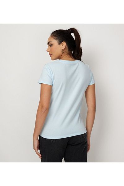 Levi's تي شيرت LE SS للنساء/الفتيات باللون الأزرق
