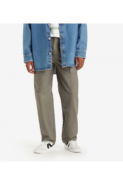 Levi's LE HIGH BAGGY Men's Grey Jeans