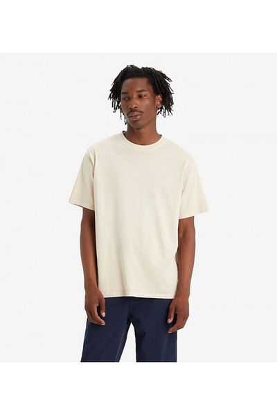 Levi's LE SS TEE Men's Tan-Beige T-Shirt