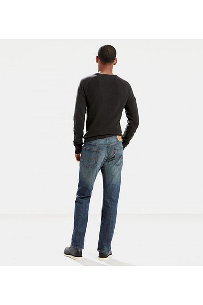 Levi's LE 505 REGULAR STRAIGHT Erkek Mavi Jeans