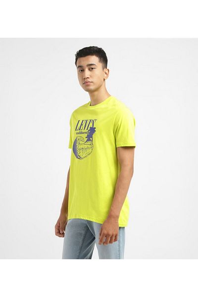 Levi's LE SS TEE Men's Yellow T-Shirt