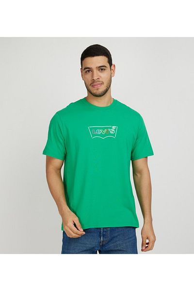 Levi's LE SS TEE Men's Green T-Shirt