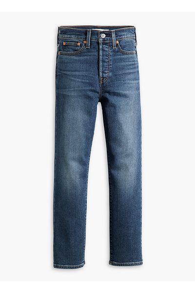 Levi's LE WEDGIE STRAIGHT جينز أزرق للنساء/الفتيات