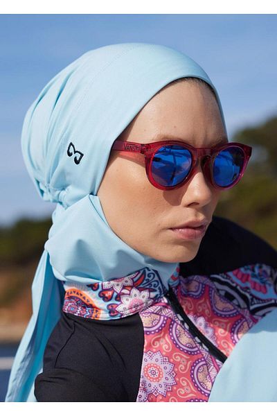 Mayovera Hijab Sea Bonnet- Blue