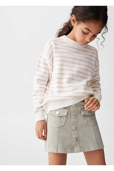 MANGO Kids Pink Sweater for Kids