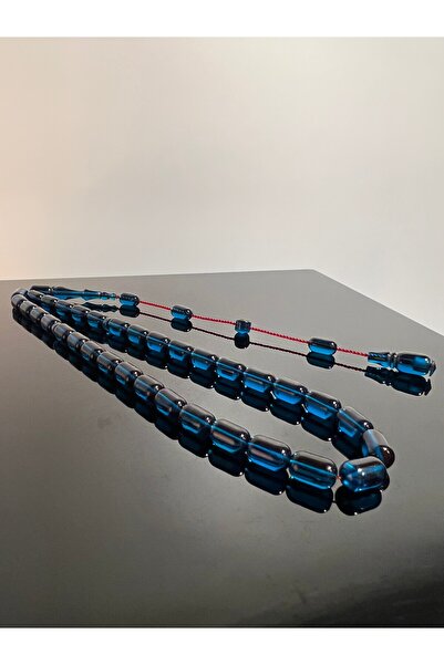 Kehribar Üst Düzey Usta İşçilikli Ateş Kehribar Tesbih