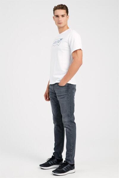 Levi's Levis Erkek Gri 512 Slim  Fit Jean Pantolon 28833-0780