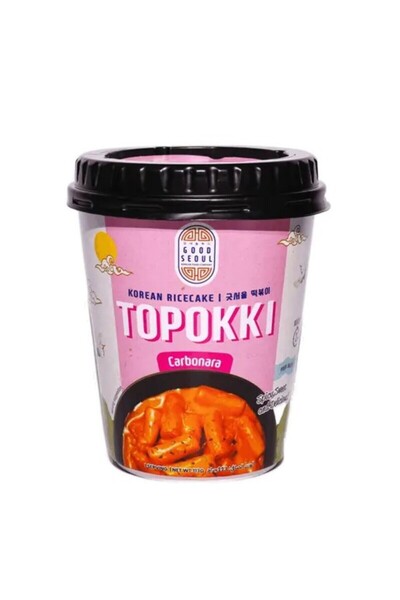 Good Seoul Topokki Korean Ricecake Carbonara 113g