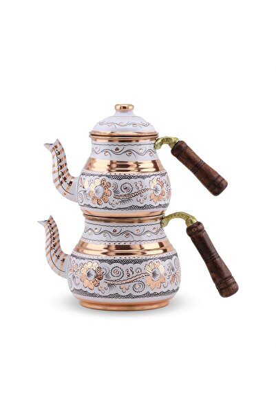 Sonay Bakırcılık Middle Royal Bakır Çaydanlık 2,5 Lt