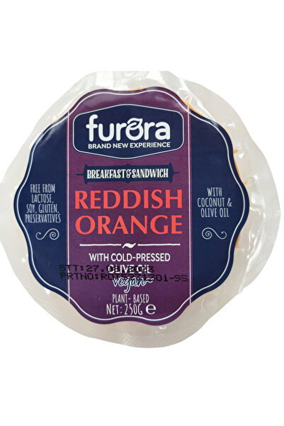 Furora Reddish Orange - Vegan Cheddar Peynir