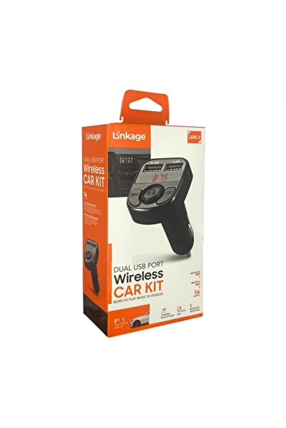 Linkage Lkw-2 Çift Usb Bağlantılı Wireless Fm Transmitter Müzik Kiti