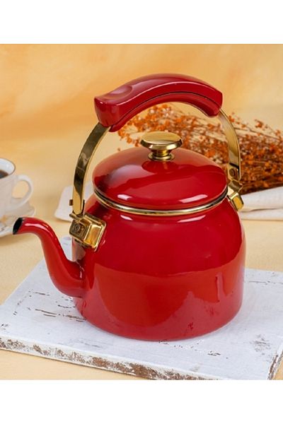 ACAR Qualita Fit Herbal Tea Pot - Red