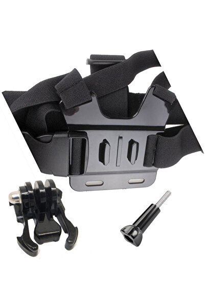 Gplus Gp26hv Sjcam Eken Uyumlu Pivot Vida Göğüs Kemeri J-hook Aparatı 3lü Set