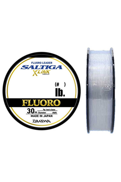 daiwa Saltiga X Link 30m FC Shock Leader Misina