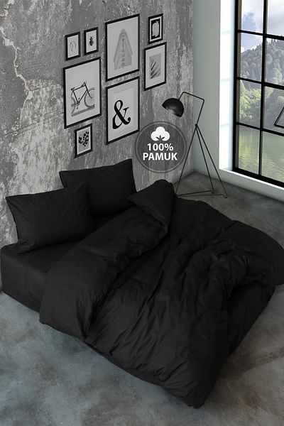 Soft Colours Snadno žehlicí dvojitý bavlněný povlak na přikrývku + 2 povlaky na polštář všech barev