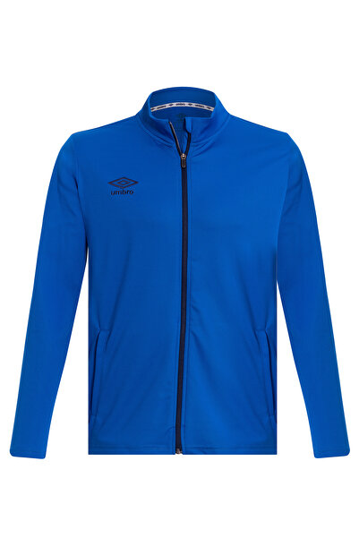 UMBRO Men's Saks Tracksuit Top - Fit Sports Jacket Zipped - TC-0121 Umbro Deer Camp Jacket Sax