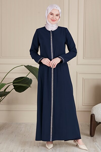 JALİA PAT AND SLEEVE LACE DETAIL WITH CUP WITH POCKET FERACE-6002