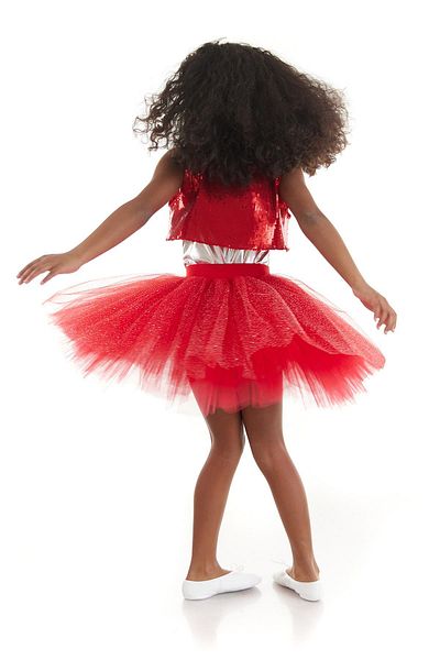 Tameris Kostüm Girl's Red Hip Hop Dance Costume - April 23 Outfits