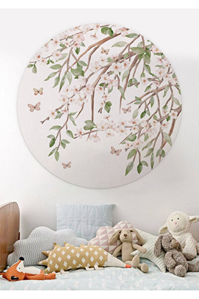 WALLHUMAN Αυτοκόλλητο τοίχου Boho - Circle σε μποέμικο στυλ