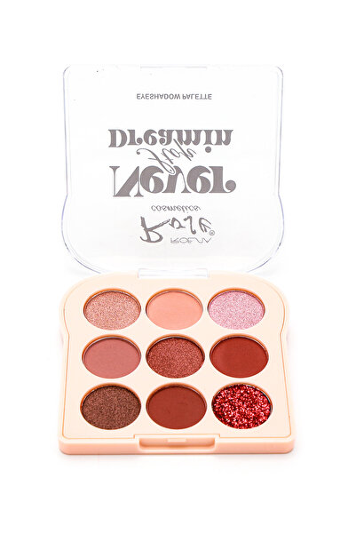 Roesıa Rose Cosmetics Rose Never Dreamin 9'lu Göz Farı
