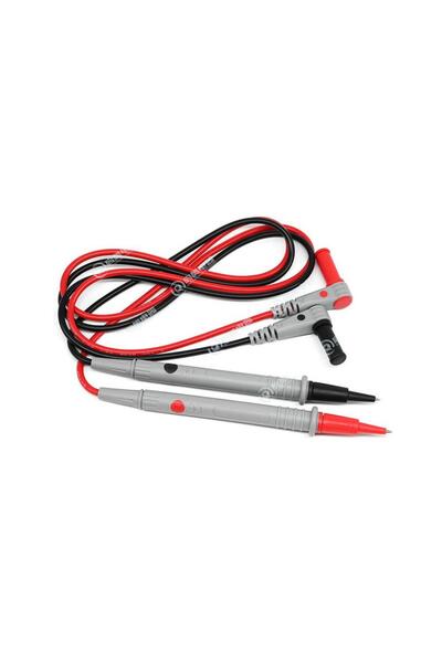 Koodmax - Mastech Unı-T UT-L27 Multimetre Probu 1000V 10A Test Ölçüm Kablosu İğne Uç Prob